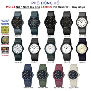 Đồng hồ unisex dây nhựa Casio Anh Khuê Series MQ-24
