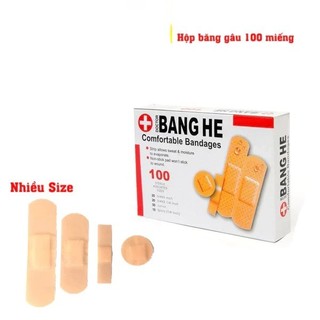  Hộp Băng Keo Cá Nhân 100 Miếng Gạc Vết Thương An Toàn Tiện Dụng Cho Gia Đình Và Các Cơ Sở 
