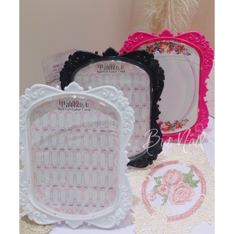 KHUNG TRƯNG MẪU OVAL 48 Ô (màu giao ngẫu nhiên)