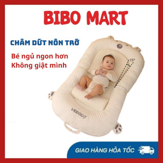  Gối chống trào ngược cho bé giữ ấm bụng 3 trong 1 Lame Veeou sử dụng được 4 mùa 
