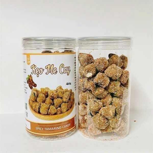 Kẹo me cay NTFood hũ 400gr - Nhất Tín Food