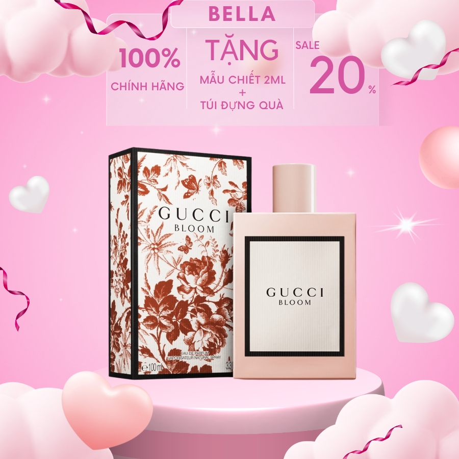 [ Chính Hãng ] Nước Hoa Nữ 𝐆𝐮𝐜𝐜𝐢_𝐁𝐥𝐨𝐨𝐦 EDP - Dầu thơm quyến rũ sang trọng quý phái | Bella