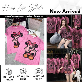  ÁO PHÔNG RÁCH MICKY CHỐNG CẰM KIM SA 