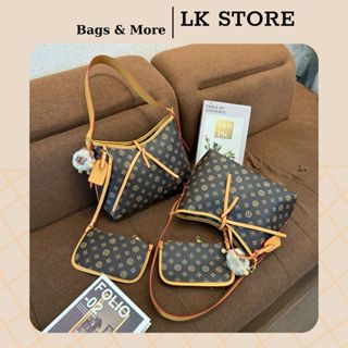  Túi Xách Nữ Đeo Vai Đeo Chéo Da Cao Cấp Kèm Ví Mini 2 Size 25 30 – NA130 