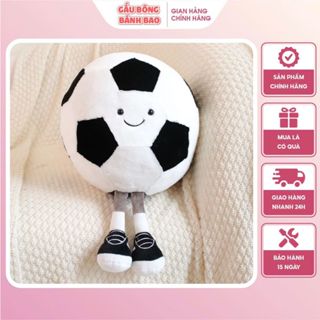Gấu Bông Bóng Đá, Thú Nhồi Bông Quả Bóng Quà Tặng Cao Cấp Cho Người Yêu Và Các Bé