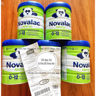 ✈️✈️ (Hàng Bay air 5/27) Sữa Novalac Allergy Úc 800g (dành cho trẻ dị ứng đạm sữa bò)