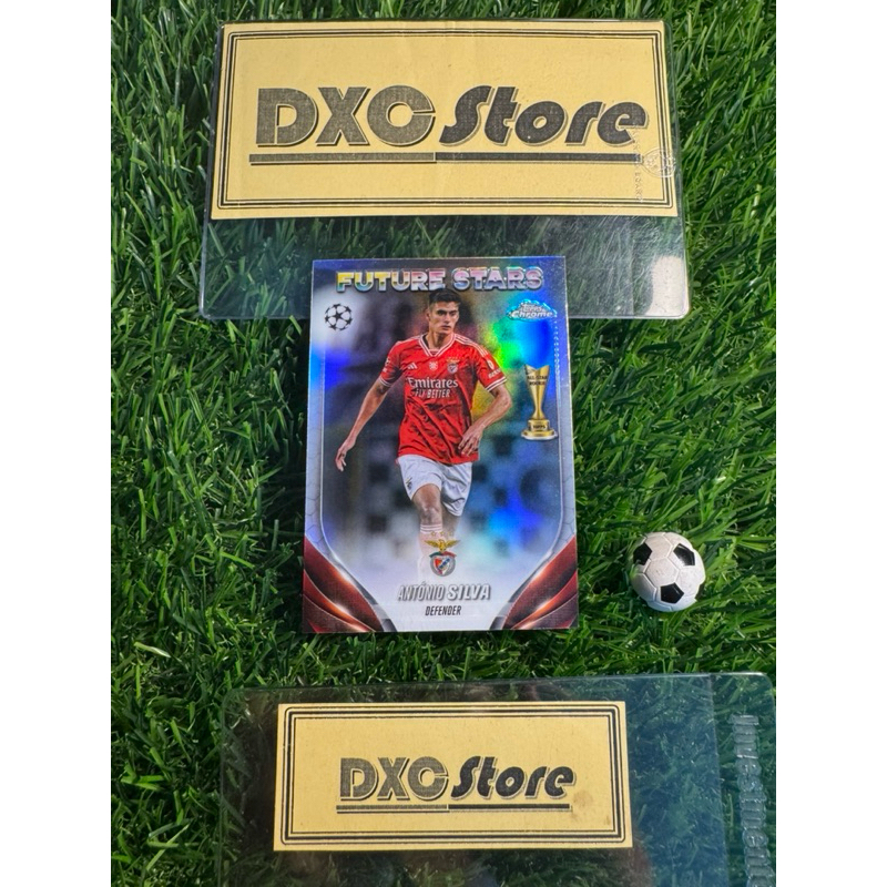 [ CHÍNH HÃNG ] - REFRACTOR - FUTURE STARS - TOPPS CHROME UCC 2024 - ANTONIO SILVA (BENFICA)