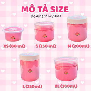 AVOCADO MOUSSE Basic & Butter slime (250ml) Đồ chơi slime