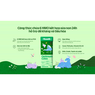 Sữa bột pha sẵn Optimum Colos Gold Vinamilk 110ml [Thùng 48 hộp] [Date 2026]