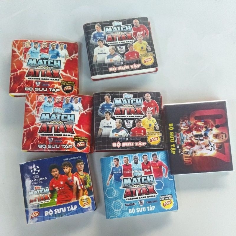 Album Rỗng Poca Match Attax Chính Hãng