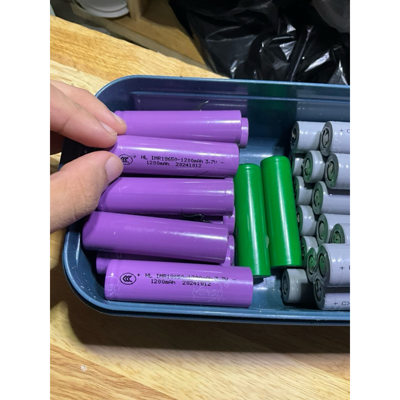 [pin 18650] 15 cell Pin 18650 tháo khối thanh lý