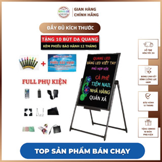Bảng Led Huỳnh Quang , QUANG LED Kích Thước 60x80cm, 50x70cm, 40x60cm (Tặng kèm combo 10 phụ kiện)