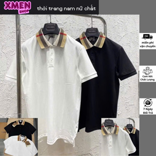 Áo Phông Nam Cổ Dệt Cao Cấp , Áo Polo BBR Đơn Giản Cho Nam HOT TREND 2025, áo thun cổ bẻ basic trơn