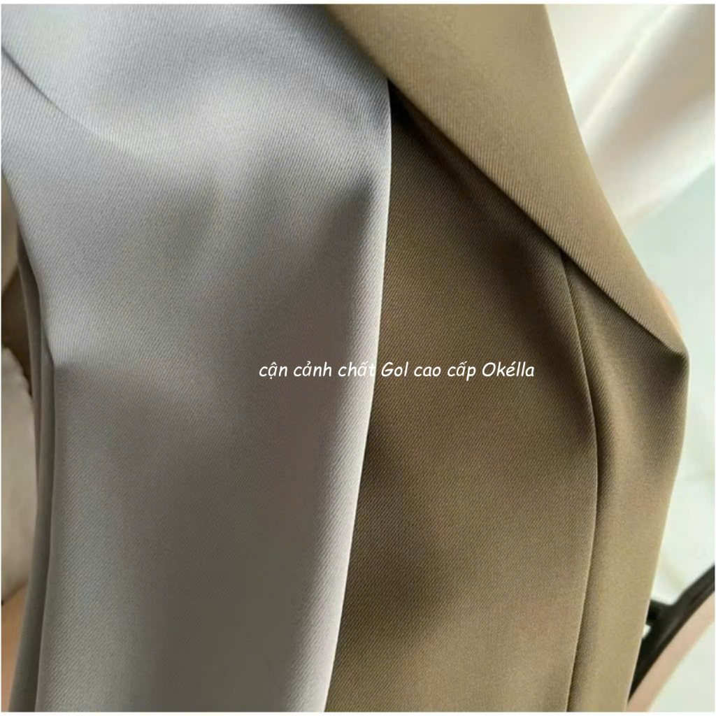 [95cm-100cm-105cm- Gol Nhật] Quần Tây Ống Suông Rộng Lưng Cao Chất Gol Nhật Nhiều Màu, Quần Suông Nữ rũ mượt Okélla | BigBuy360 - bigbuy360.vn