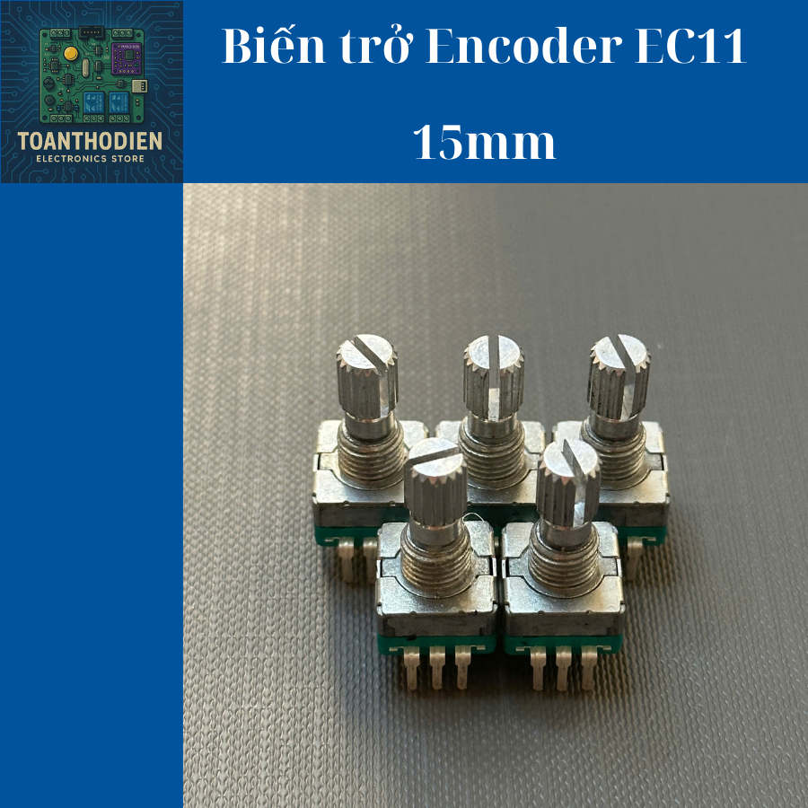 Biến trở Encoder EC11 15mm toanthodienshop