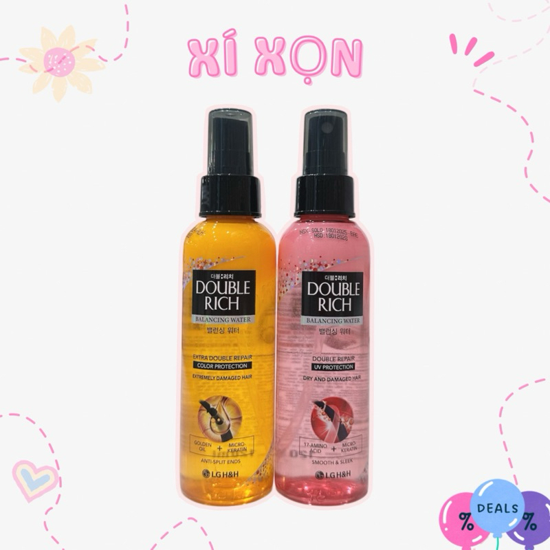 Nước xịt dưỡng tóc Double Rich Extra Double 120ml