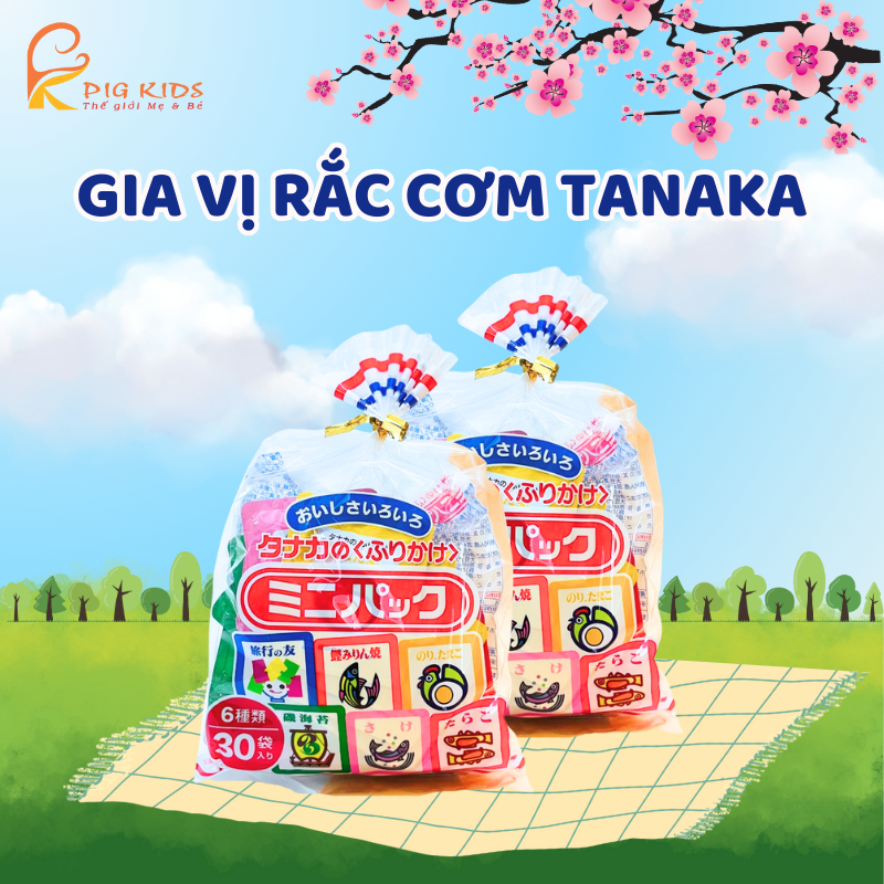 Gia Vị Rắc Cơm Furikake Nhật Bản 6 Vị 30 Gói, Gia Vị Ăn Dặm An Toàn Đầy Đủ Dưỡng Chất Cho Bé