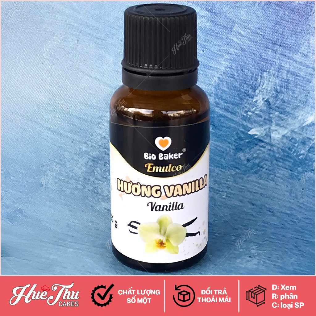 Tinh chất hương Vanilla Bio Baker 20g