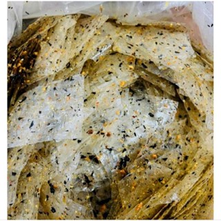 Bánh tráng rong biển cháy tỏi