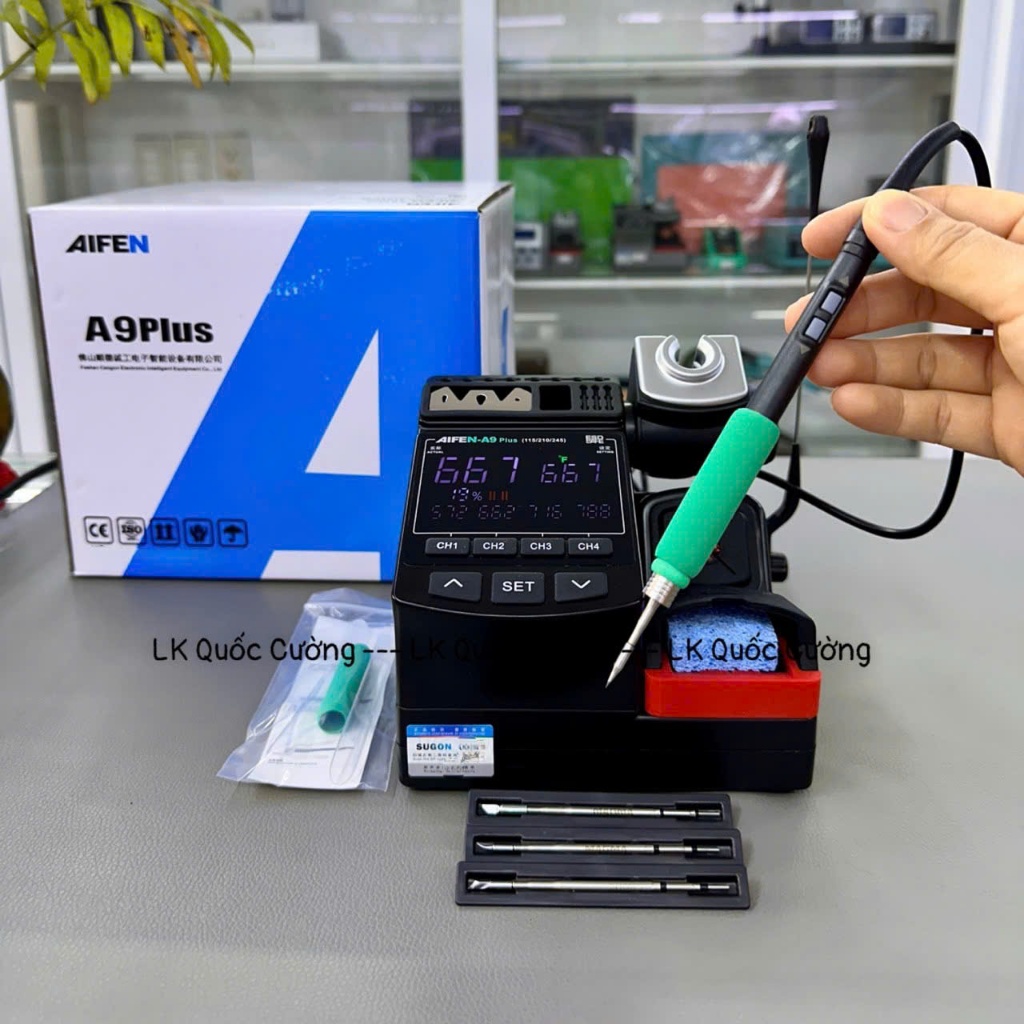Máy Hàn C210 Aifen A9 Plus kèm 3 mũi hàn
