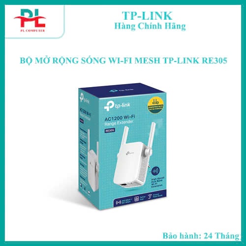 BỘ MỞ RỘNG SÓNG WI-FI TP-LINK RE305 AC1200 - Hàng Chính Hãng - BẢO HÀNH 24 THÁNG