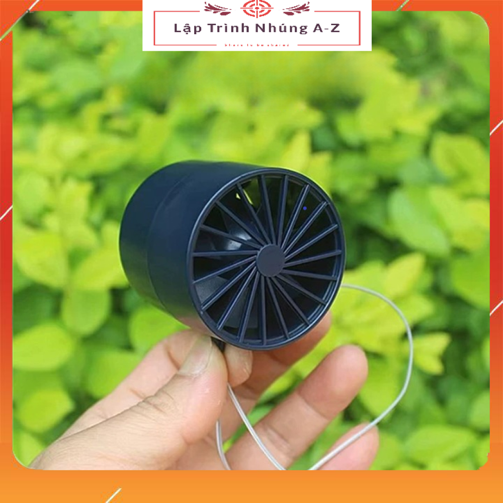 [Lập Trình Nhúng A-Z][G68] Quạt Mini 12V Không Chổi Than