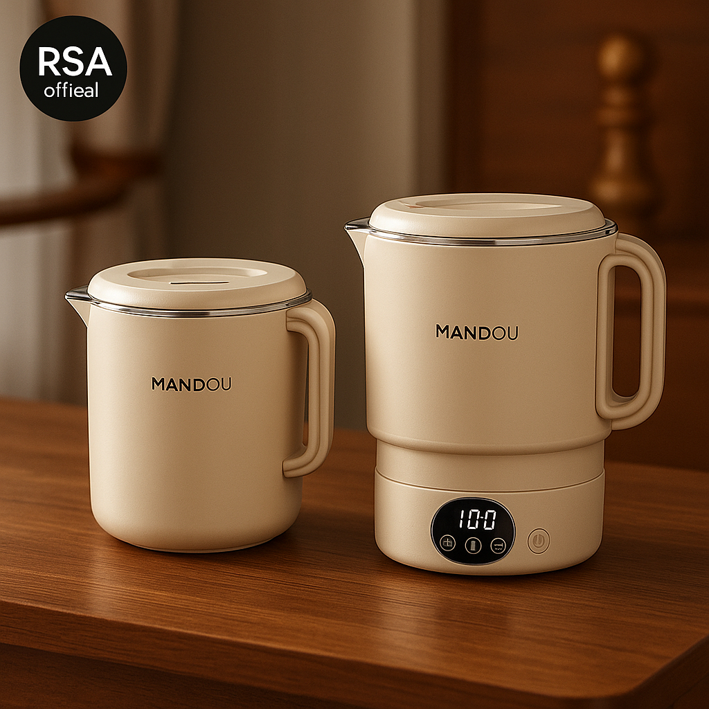 Ấm Siêu Tốc Mini Gấp Gọn