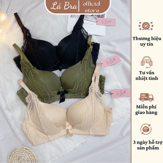   Xả Lỗ  Áo lót nữ không gọng mút vừa nâng ngực,áo ngực su phối ren mềm mại thoáng mát LABRA V22 