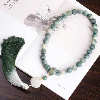  Vòng Đeo Tay Chuỗi Hạt Bồ Đề Khắc Lục Tự Đại Minh Chú   OM MANI   Bồ Đề Mix Hoa Sen Vòng Đơn 32 Hạt 108 Hạt 