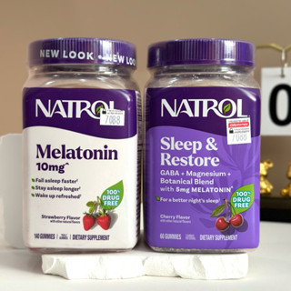 [HÀNG MỸ] - KẸO NGỦ - NATROL MELATONIN GUMMIES - HỖ TRỢ GIẤC NGỦ