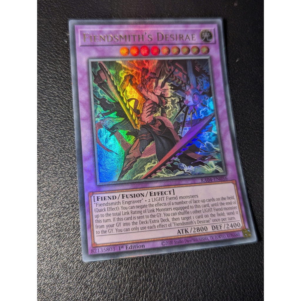 Fiendsmith's Desirae - RA04-EN056 - Ultra Rare 1st Edition