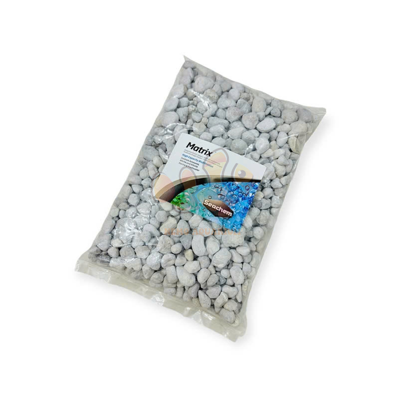 1 LÍT MATRIX ĐÁ LỌC VẬT LIỆU LỌC NGUYÊN TEM SICAVI - CHUYÊN NUÔI VI SINH LÀM TRONG NƯỚC CHO MÔI TRƯỜNG NGỌT VÀ MẶN