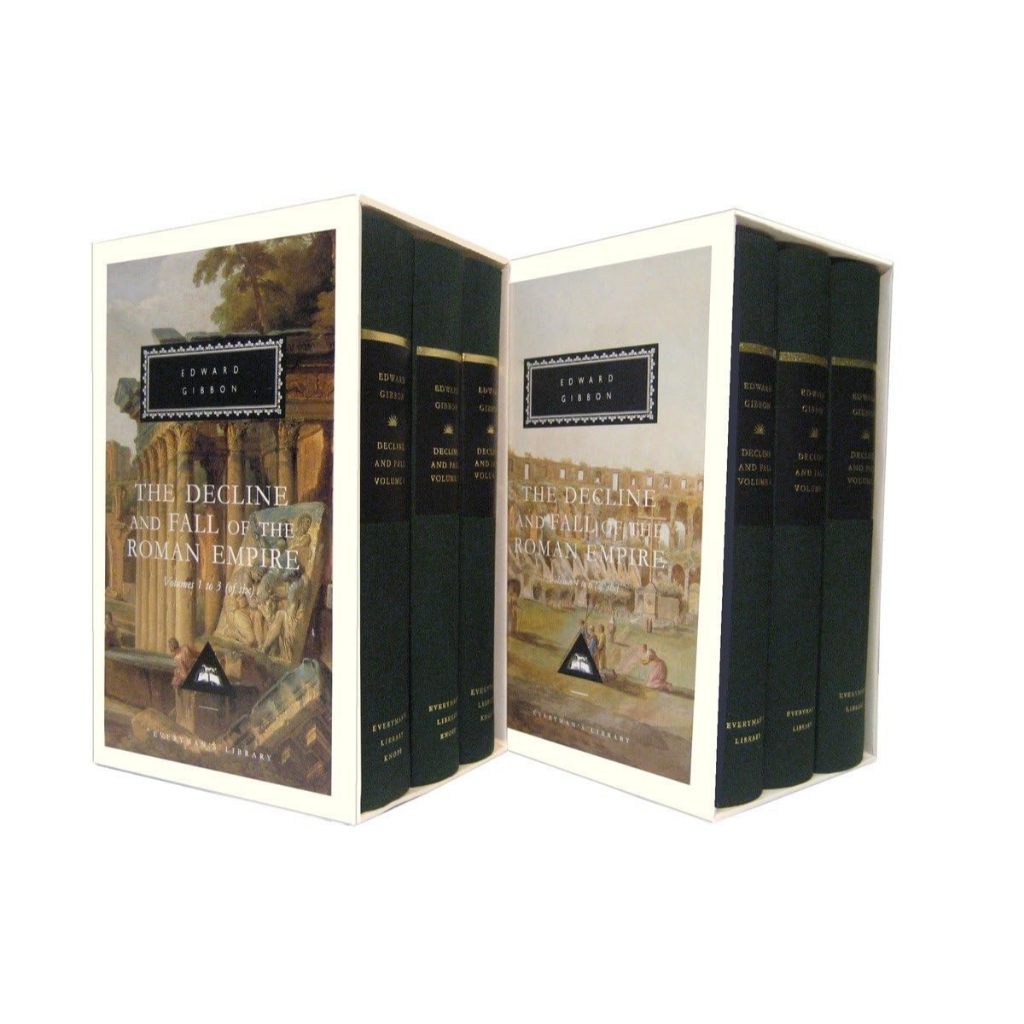 Sách The Decline and Fall of the Roman Empire Vol 1-6 by Edward Gibbon,Boxed Set ( Khu Vườn Sách )