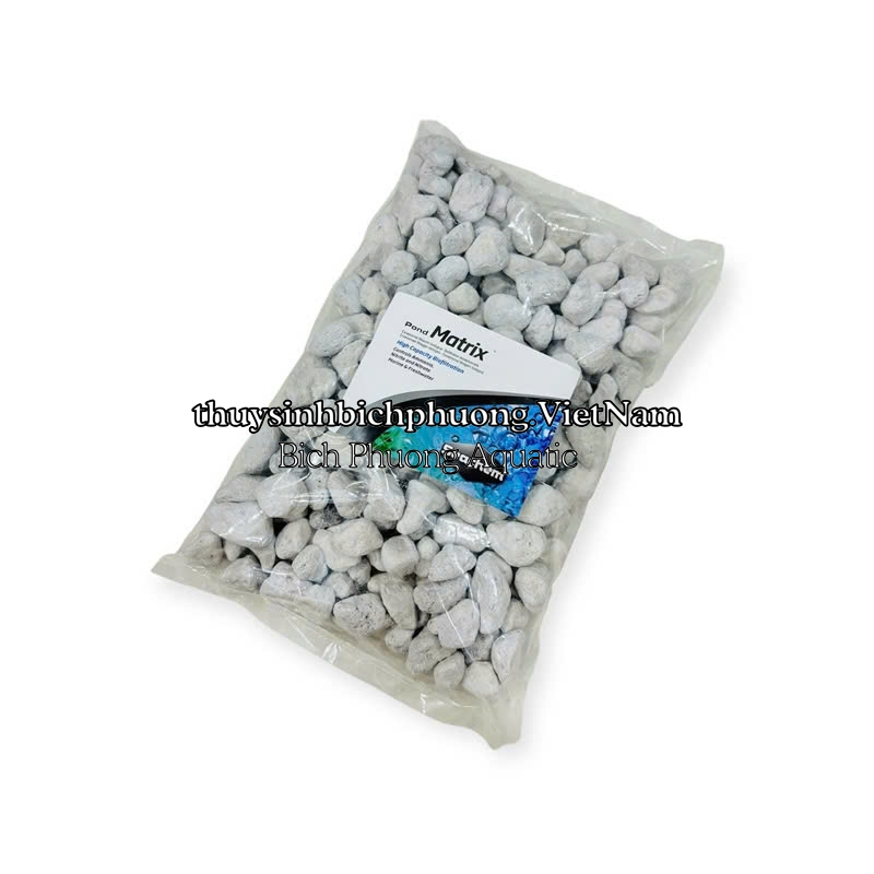 SEACHEM POND MATRIX TÚI 1L - VẬT LIỆU LỌC NƯỚC SINH HỌC CAO CẤP (CHÍNH HÃNG)