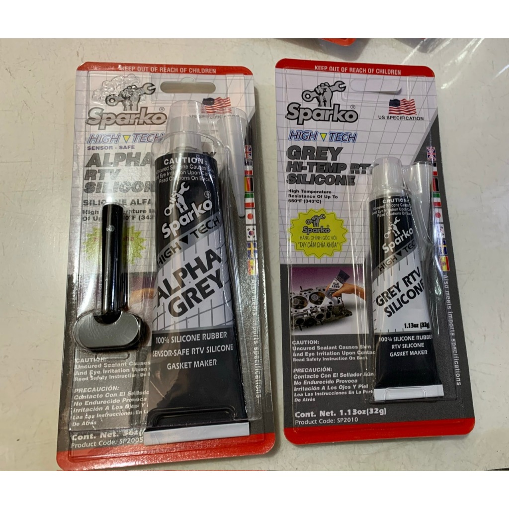 Keo Xám Thế Ron, Keo Tạo Ron (Gioăng) Mặt Máy Động Cơ, Đáy Cate Xe Ô tô, Xe Máy, Xe Công Trình,...Sp