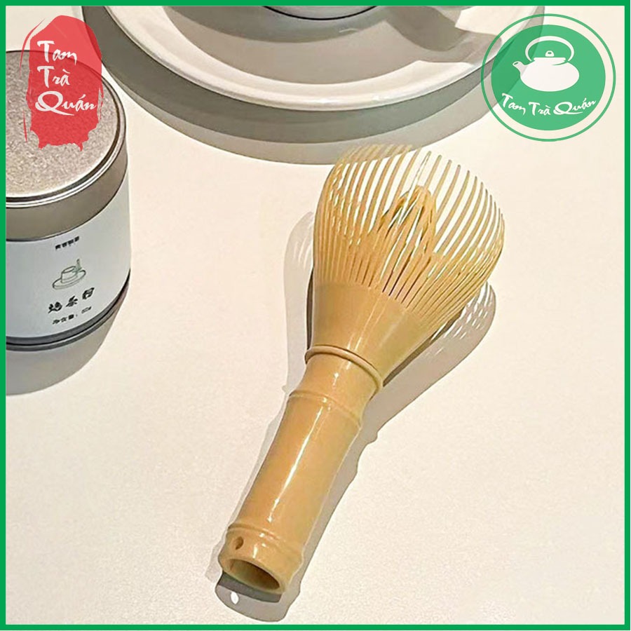 Resin Chasen, Chổi chasen nhựa pha matcha