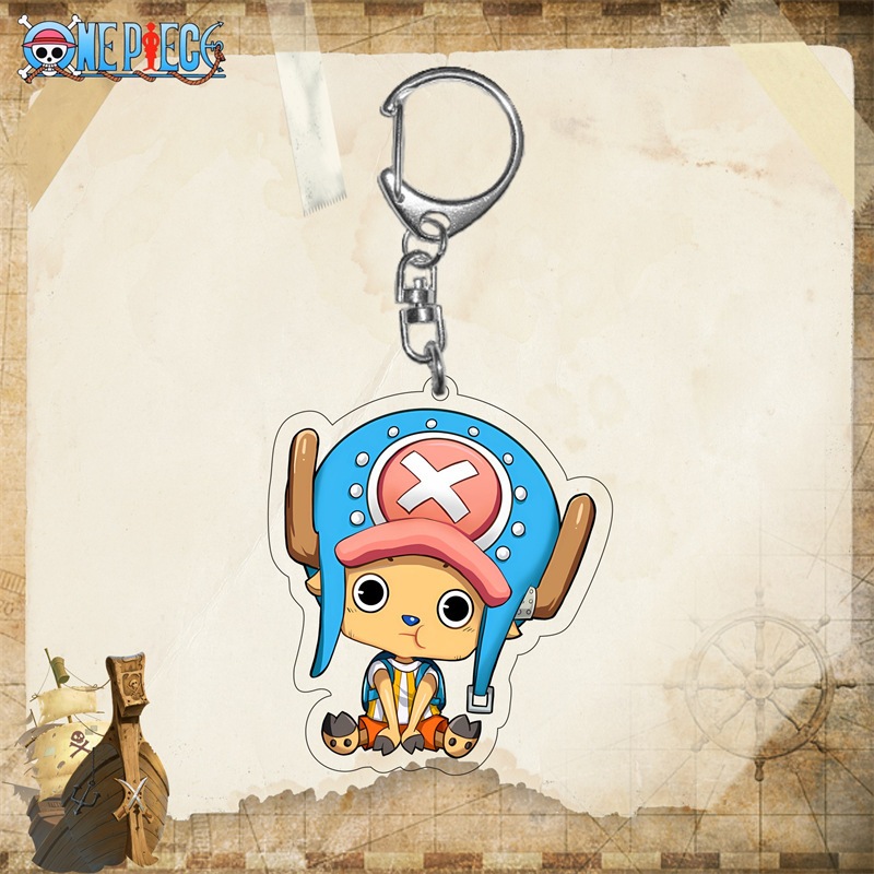 Móc Khóa One Piece - Luffy & Chopper: Cặp Đôi Vui Nhộn Của Băng Hải Tặc Mũ Rơm - 17481
