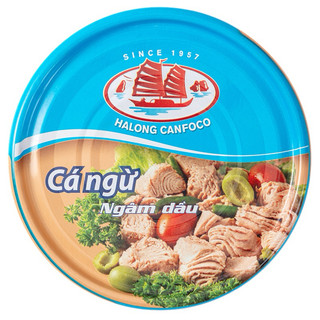 CÁ NGỪ NGÂM DẦU HALONG CANFOCO 175G/ CÁ NGỪ NGÂM DẦU HẠ LONG