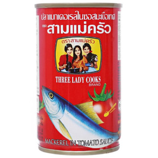 CÁ NỤC XỐT CÀ 3 CÔ GÁI HỘP 155G - CÁ SỐT CÀ CHUA