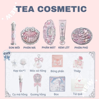 [SẴN HOẢ TỐC] SET MỸ PHẨM 13 MÓN VỎ SÒ BST SHELL JEWEL FLOWER KNOWS