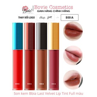 Son kem Bbia Last Velvet Lip Tint Full màu