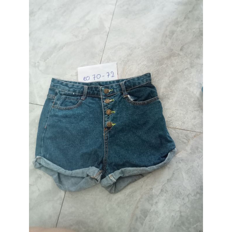 quần short jean nữ 2hand