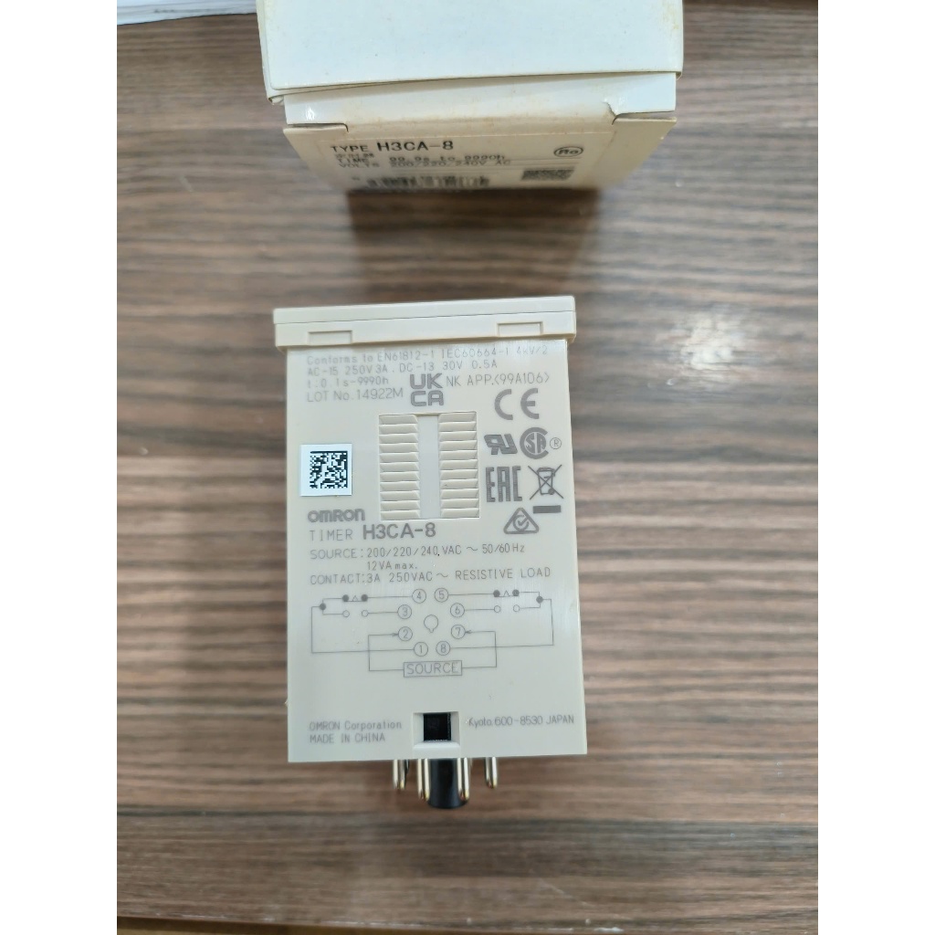 Bộ định thời H3CA-8 AC200/220/240, Bộ định thời H3CA-8 AC200/220/240, H3CA-8 AC200/220/240