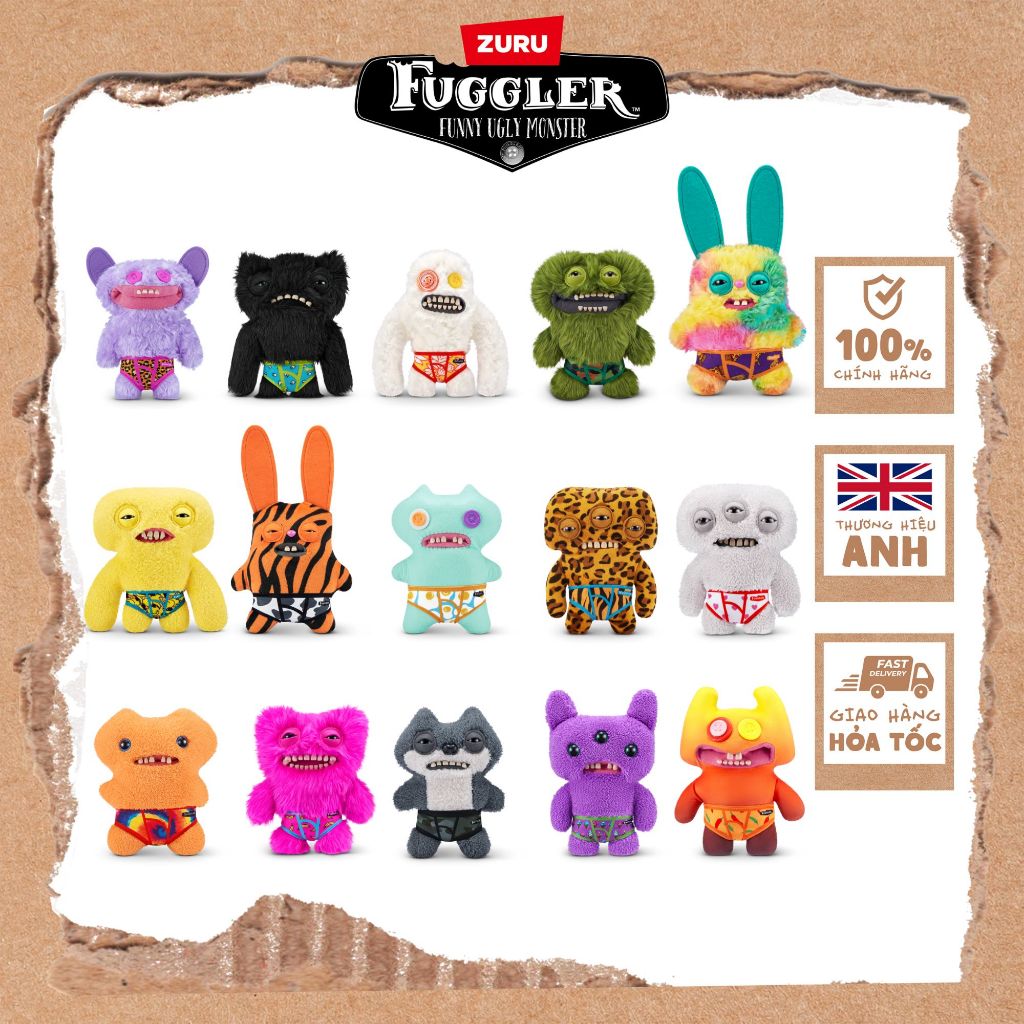 Đồ Chơi Sưu Tầm ZURU TOYS Fuggler Budgie Fuggler 9" 15723 - Fuggler Vietnam