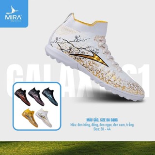  Giày đá bóng giày đá banh sân cỏ nhân tạo cổ thun cao cấp đế TF MIRA GALAXY S1 Merci sport 