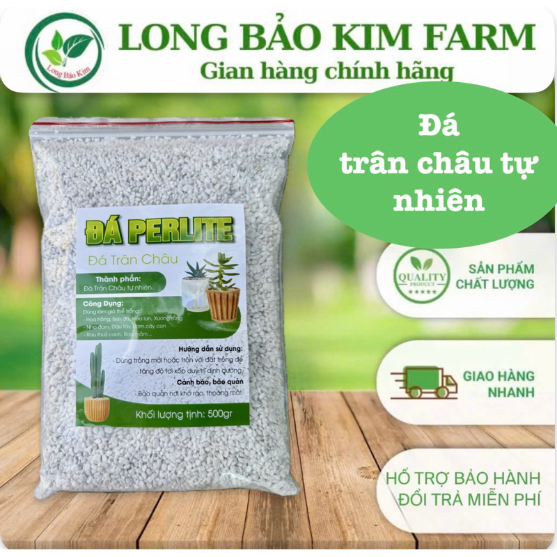 Túi 500Gr - Đá Perlite, đá trân châu trồng cây