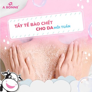 [MUA 6 TẶNG QUÀ] Muối Tắm Spa Tẩy Tế Bào Chết Trắng Da Mờ Thâm A Bonne' Dạng Gói Có Vòi 350g