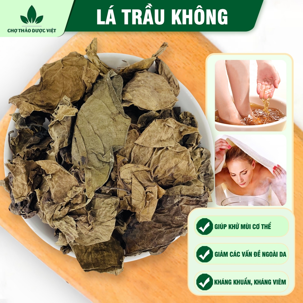 Lá trầu không khô 100g, xông vùng kín, giúp làm sạch, giảm viêm nhiễm phụ khoa