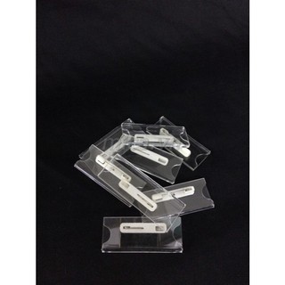 Thẻ Tên Mica Trong Suốt Dễ Sử Dụng