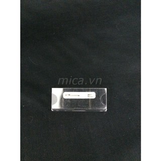 Thẻ Tên Mica Trong Suốt Dễ Sử Dụng
